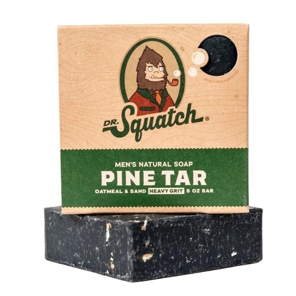 Dr. Squatch Pine Tar Bar Soap Heavy Grit‎ 5 oz